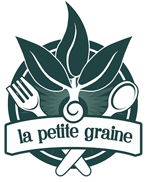 logo du restaurant végétalien la petite graine à Limoges